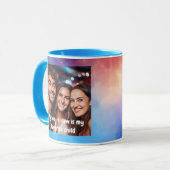 Mug Gendre préféré Message photo Moderne 002 (Devant gauche)