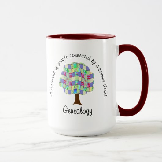 Mug Généalogie de la mise en correspondance (Droite)