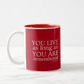 Mug généalogique (rouge) (Gauche)