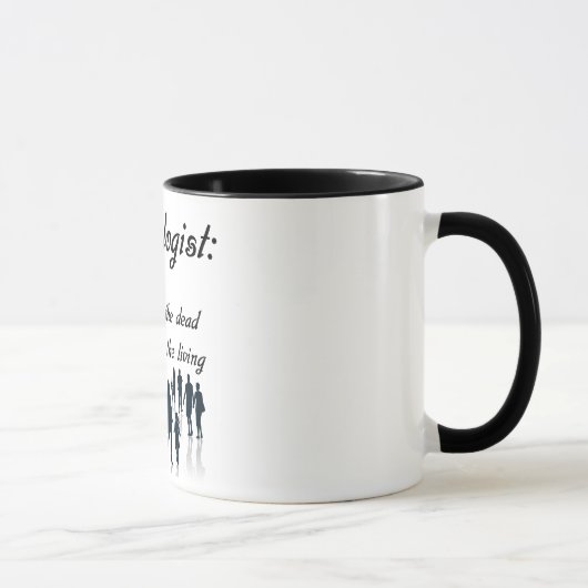 Mug Généalogiste drôle (Droite)