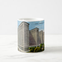 General Motors construisant, Detroit, Michigan