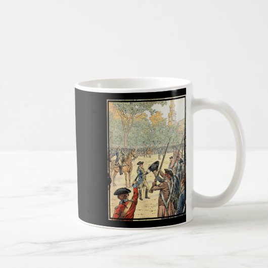Mug Général Washington Commandant l'armée continentale (Droite)