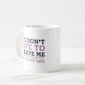 Mug Généralement correct (Devant gauche)
