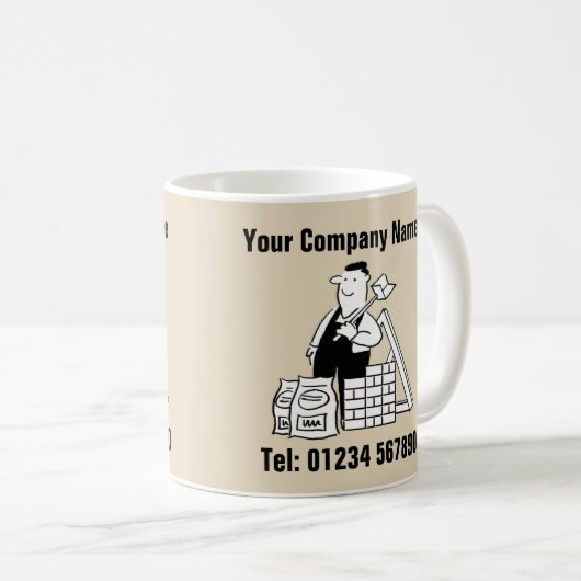 Mug Généralités Générale offrant des services de const (Devant droit)