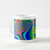 Mug Générateur arc-en-ciel - Fractal (Devant gauche)