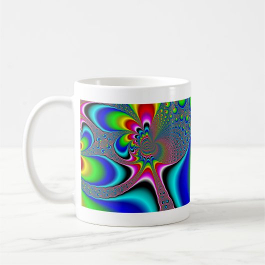 Mug Générateur arc-en-ciel - Fractal (Gauche)
