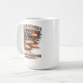 Mug Génération de la liberté - Membre fier Patriotique (Devant gauche)