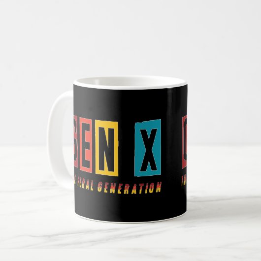 Mug Génération Feral Gen X (Devant gauche)