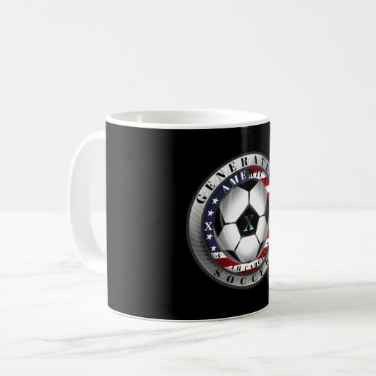 Mug Génération X American Soccer (Devant gauche)