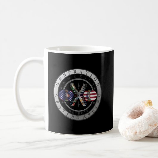Mug Génération X Detroit (Avec donut)