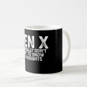 Mug Génération X vous ne voulez vraiment pas connaître (Devant droit)