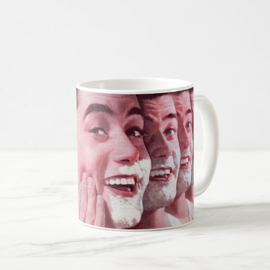 Mug générations de rasage (Devant droit)