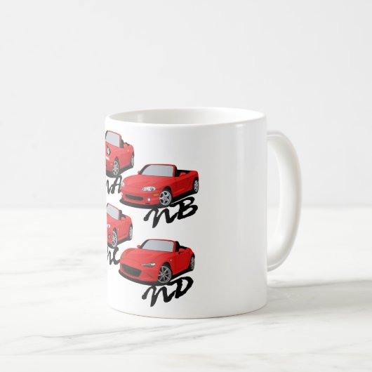 Mug Générations Miata (Devant droit)