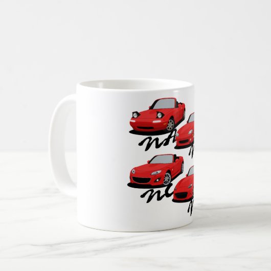 Mug Générations Miata (Devant gauche)