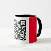 Mug générez un code qr parfait sur le site fungfung.ru (Devant droit)