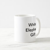 Mug générique cadeau éléphant blanc (Devant droit)