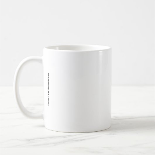 Mug générique cadeau éléphant blanc (Gauche)
