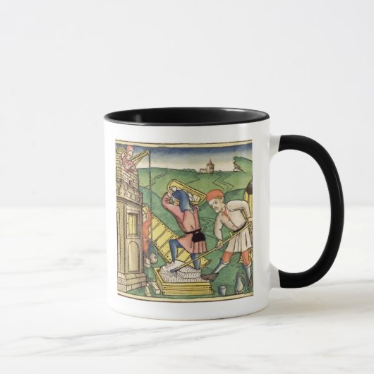 Mug Genèse 11 1-9 construisant la tour de Babel, de t (Droite)