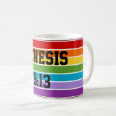 Mug Genèse arc-en-ciel 9:13 (Devant droit)