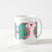 Mug Génial drôle doux d'amusement mignon de bande (Devant droit)