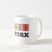 Mug Génie au travail (Devant droit)