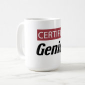 Mug Génie Certifié (Devant gauche)