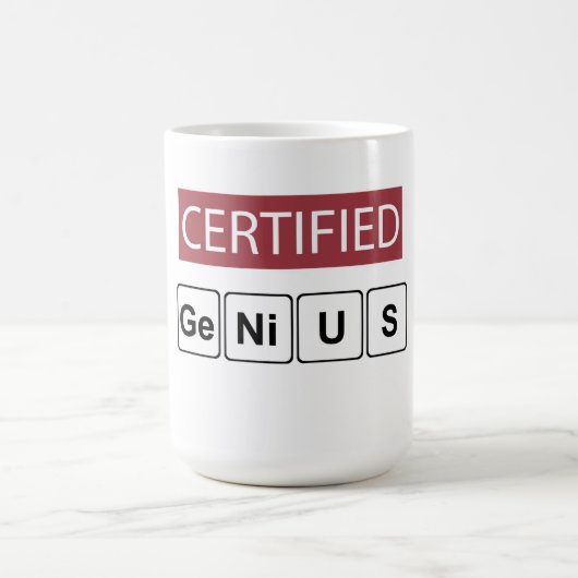 Mug Génie certifié (Centre)