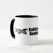 Mug Génie de tricot (Devant gauche)