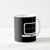 Mug Génie d'ordinateur (Devant droit)