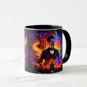 Mug Génie électrique : Nikola Tesla (Devant droit)
