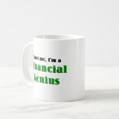 Mug génie financier (Devant gauche)