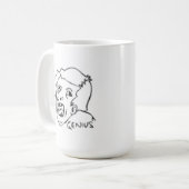 Mug Génie Meme comique (Devant gauche)