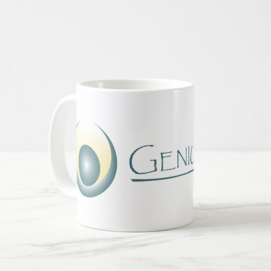 Mug Geniuswork - customisé (Devant gauche)