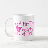 Mug Genre de port de bascule électronique de fille (Gauche)