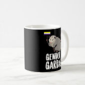 Mug Genre Est Garbage Genderfluide Non Binary Possum (Devant droit)