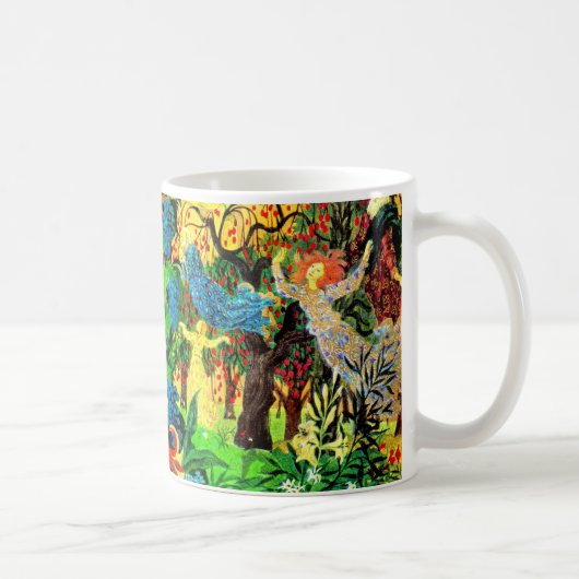 Mug gens de fées dans la forêt (Droite)