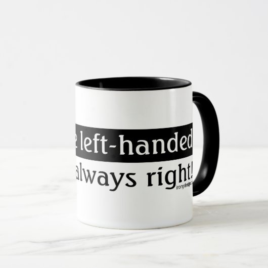 Mug Gens gauchers (Devant droit)