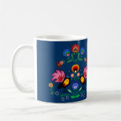 Mug Gens polonais avec floral décoratif et des jeunes (Gauche)