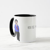 MUG GENTELMEN ÉDITABLE (Devant gauche)