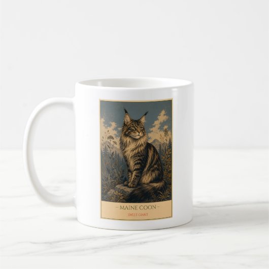 Mug Gentle Giant: Maine Coon (Gauche)