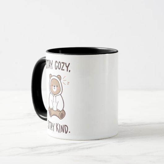 Mug Gentle Reminder to Be Cozy and Kind (Devant gauche)