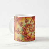 Mug Gentle Summer Spiral Fractal (Devant gauche)