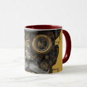 Mug Gentleman Mécanique Steampunk (Devant droit)