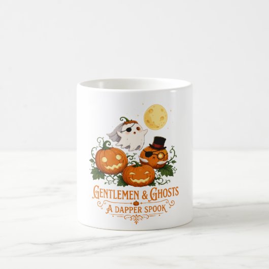 Mug Gentlemen & Ghosts Halloween (Centre)