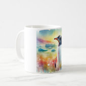 Mug Gentoo Penguin 111024AREF106 - Watercolor (Devant gauche)