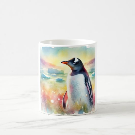 Mug Gentoo Penguin 111024AREF106 - Watercolor (Centre)