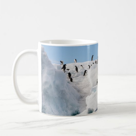 Mug Gentoo Penguin Antarctica Iceberg Playtime (Gauche)