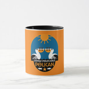 Mug Genus Pelecanus Bird Art