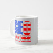 Mug Geocacher américain (Devant gauche)