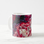 Mug Géode cristal Red Agate Abstrait (Devant gauche)